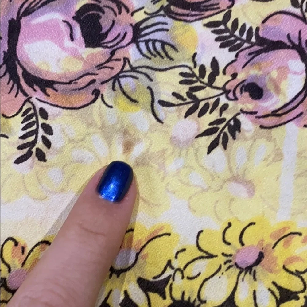 Vintage floral scarf